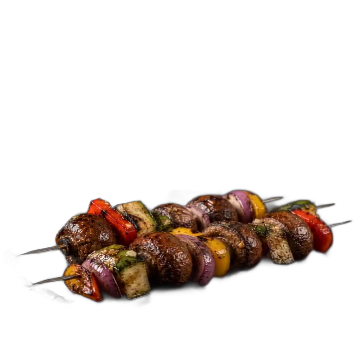 Charred Garden Skewers